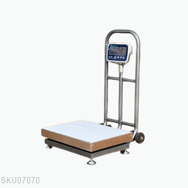 Cân bàn điện tử JWI-520 inox bánh xe