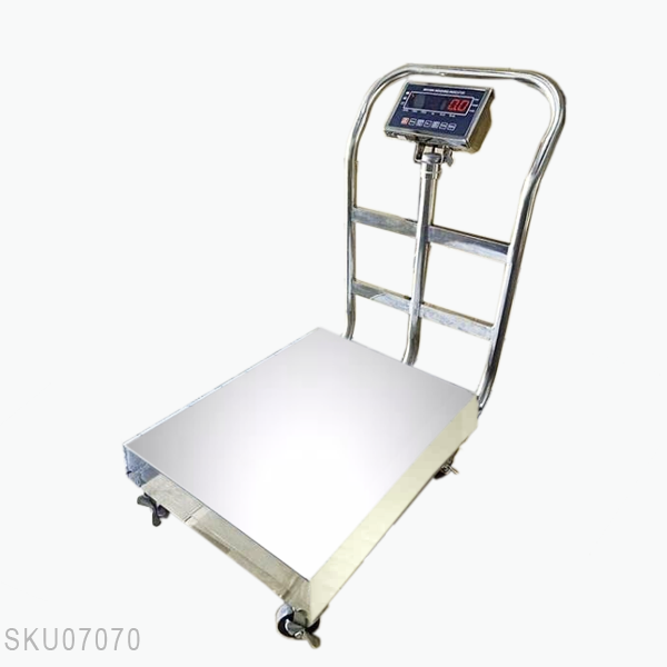 Cân bàn điện tử JWI-520 inox bánh xe