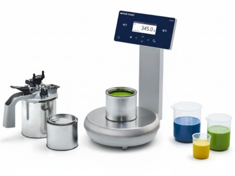 Cân điện tử pha sơn