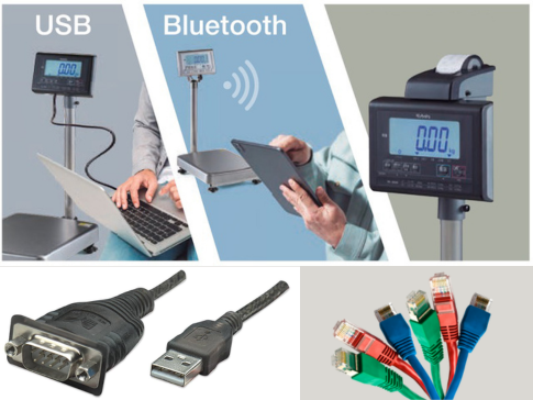 Kết nối đầu cân với máy tính