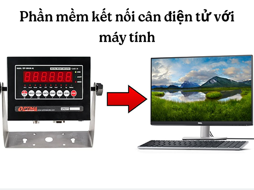 Phần mềm kết nối cân điện tử với máy tính