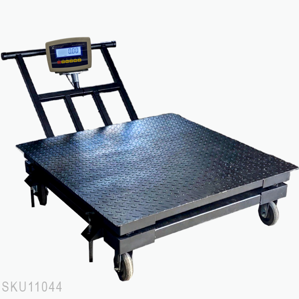 Cân sàn điện tử VC-204 bánh xe