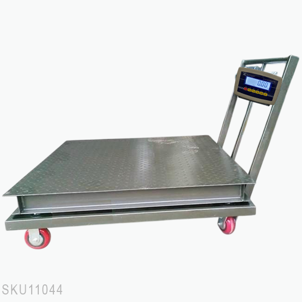 Cân sàn điện tử VC-204 bánh xe