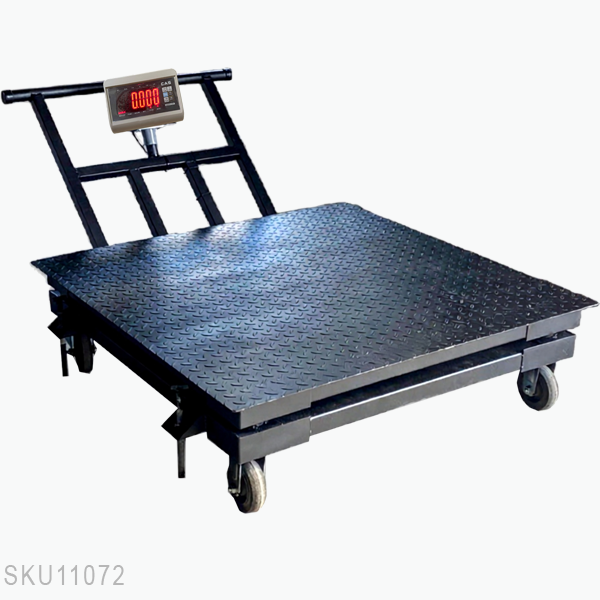 Cân sàn điện tử DH bánh xe