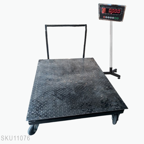 Cân sàn điện tử DS167SS bánh xe