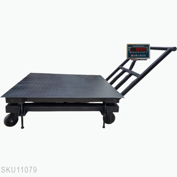 Cân sàn điện tử XK3108A bánh xe