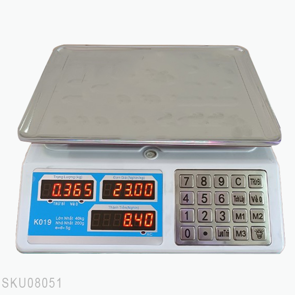 Cân điện tử tính tiền K019