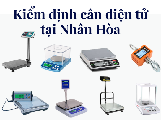 Kiểm định cân điện tử