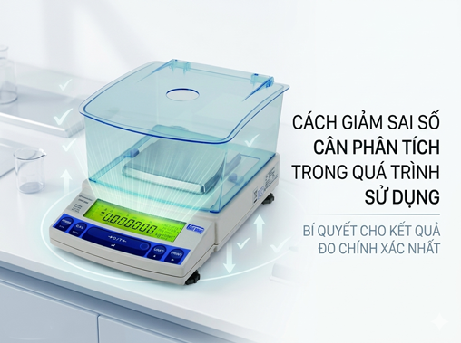 Cách giảm sai số cân phân tích